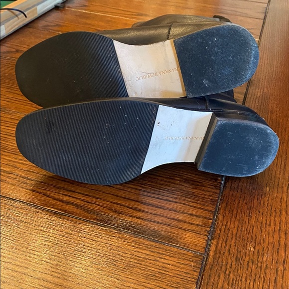 Banana Republic Leather Boots 7 Medium - 15” High - Picture 2 of 8